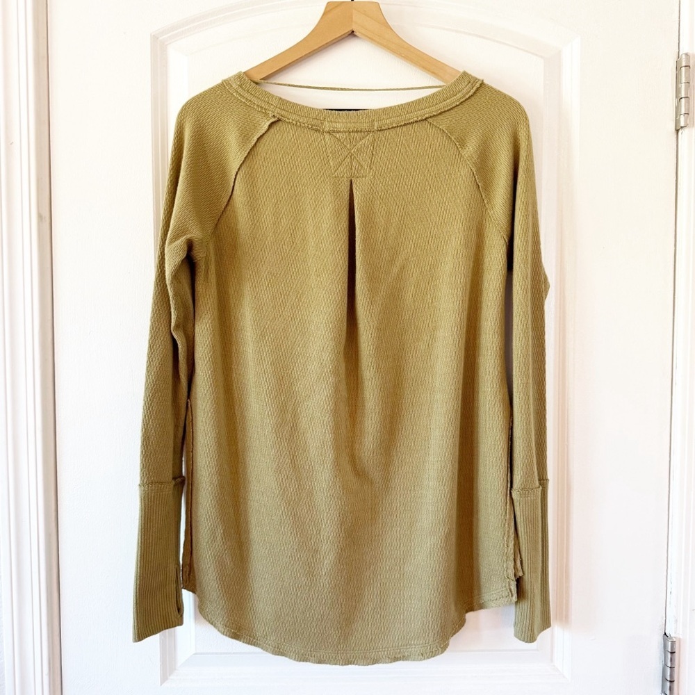FREE PEOPLE Snowy Thermal Slouchy Long Sleeve Top - Picture 8 of 12